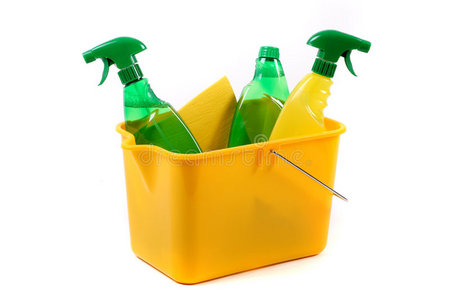 绿色和化学清洁产品图片