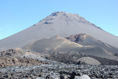 福戈火山口火山卡波弗德非洲。