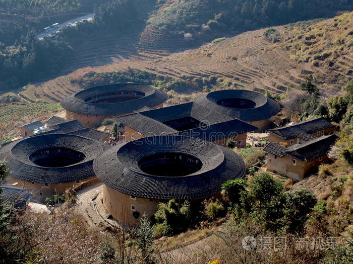 福建土楼中国特色建筑