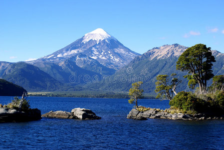 湖泊和火山