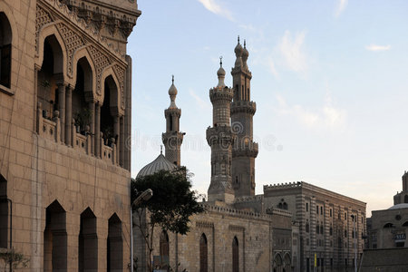 侯赛因清真寺开罗埃及