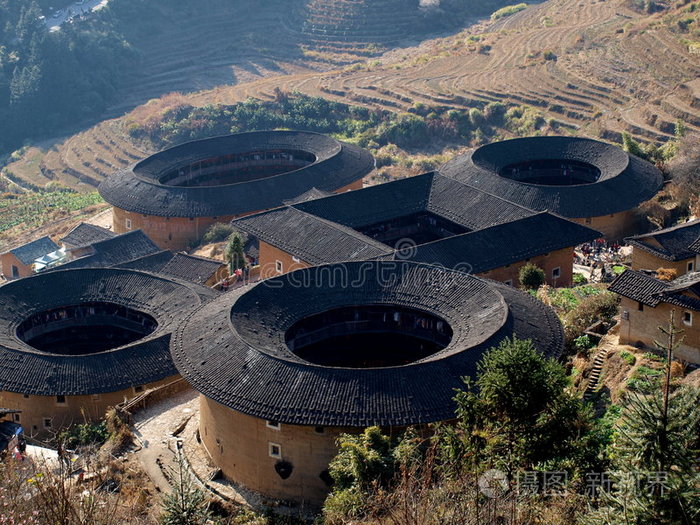 福建土楼中国特色建筑