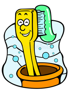 卡通牙刷图片图片大全