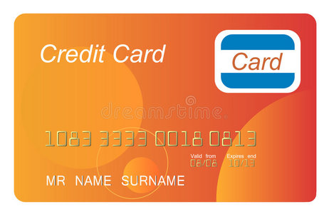 橙色信用卡