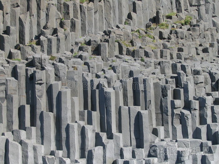 柱状玄武岩图片