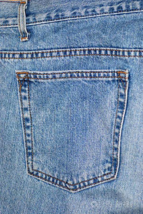 牛仔裤裤兜