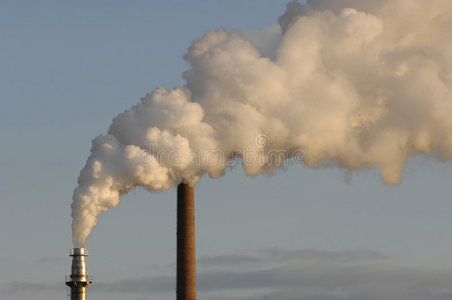 工业管道污染空气