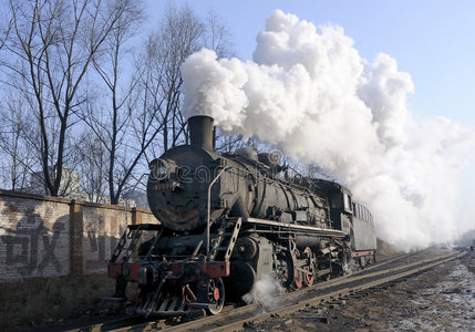蒸汽火车照片