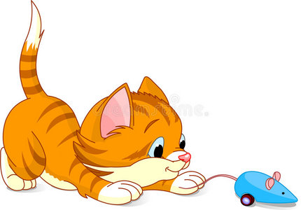 顽皮的小猫图片