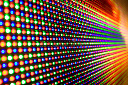 led动态led显示屏照片