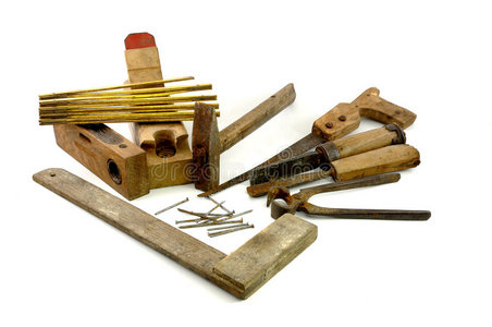 旧木匠工具