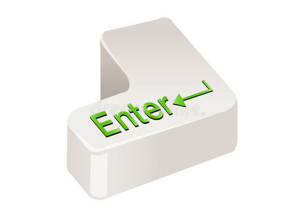 enter回车键换行图片