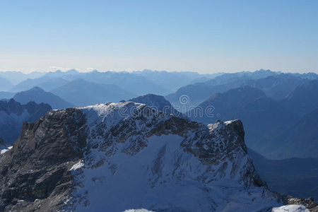 德国祖斯皮茨雪山。