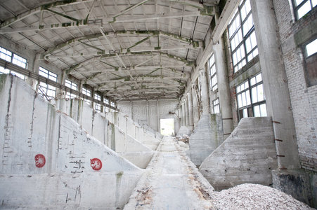 工厂的墙壁图片