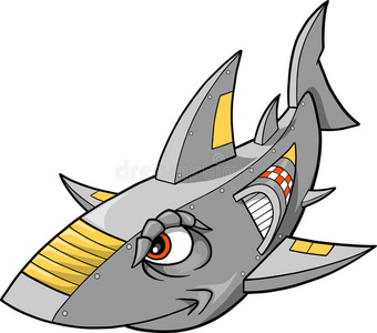 矢量鲨鱼图片-矢量鲨鱼素材-矢量鲨鱼插画-摄图新视界