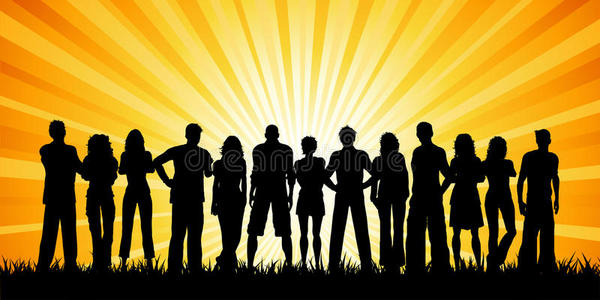 青少年人群图片