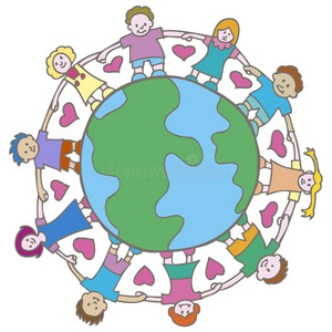 地球仪卡通图片