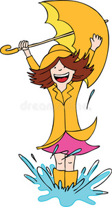 跳水坑卡通图片