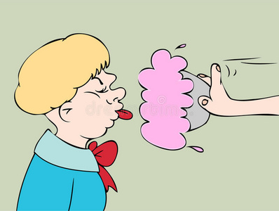 面对面派卡通野生动物给孩子. 小可爱的松鼠站着.卡通精灵卡通章鱼.