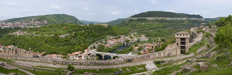 tsarevets，veliko tarnovo，保加利亚全景