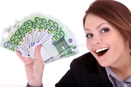 亏钱的女人图片