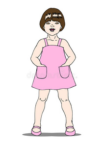 动漫披衣服图片