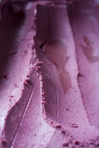 紫色冰淇淋