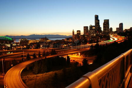 西雅图夜景