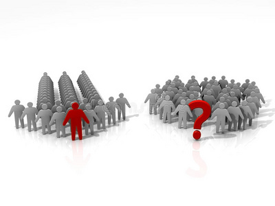 有条不紊的人照片