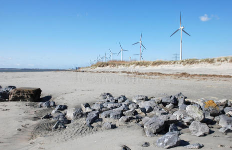 天然绿色能源风车