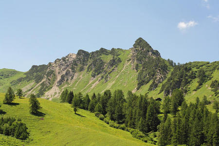 利希滕斯坦阿尔卑斯山