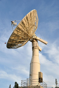 卫星通信天线照片