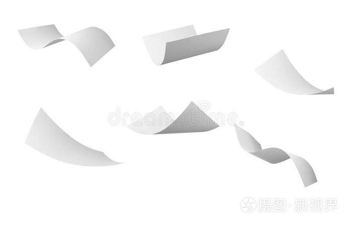 白卷纸迎风飘扬