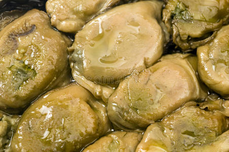 罐头熏牡蛎