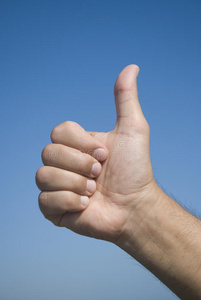竖起大拇指!照片