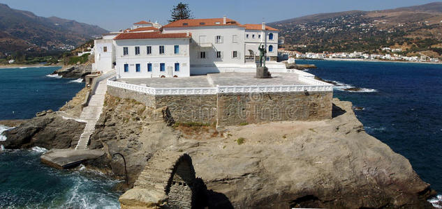 安德罗希腊安德罗斯岛照片