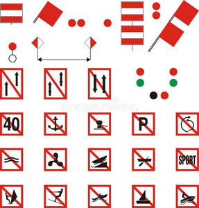 航行标志与信号标志图片