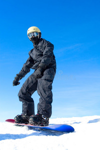 滑雪板运动员图片