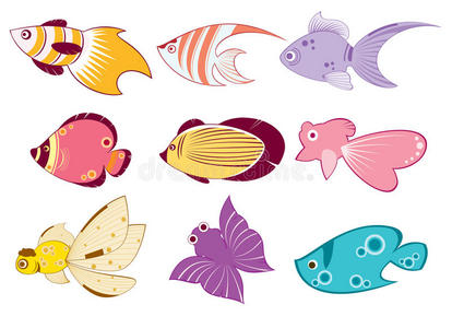 各种鱼类图片-各种鱼类素材-各种鱼类插画-摄图新视界