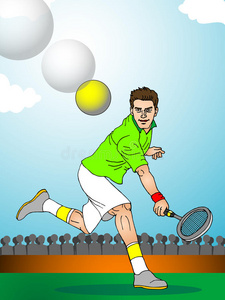 网球反手