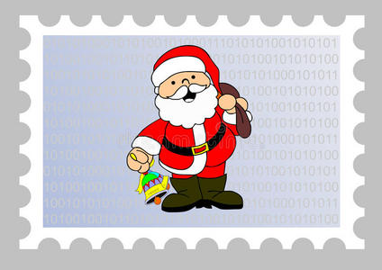圣诞节电子邮件戳图片