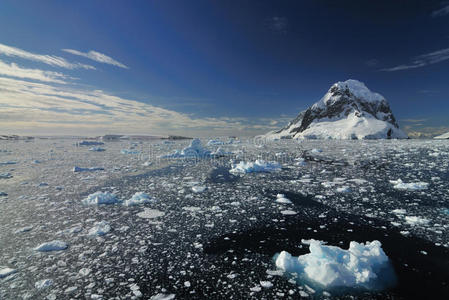 南极冰山