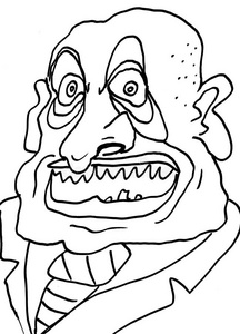 贪婪的商人图片-贪婪的商人素材-贪婪的商人插画-摄图新视界