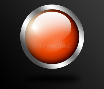 橙色按钮