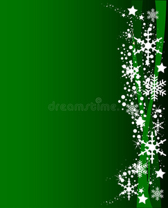 圣诞绿色背景图片