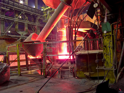 冶金厂，工业生产过程
