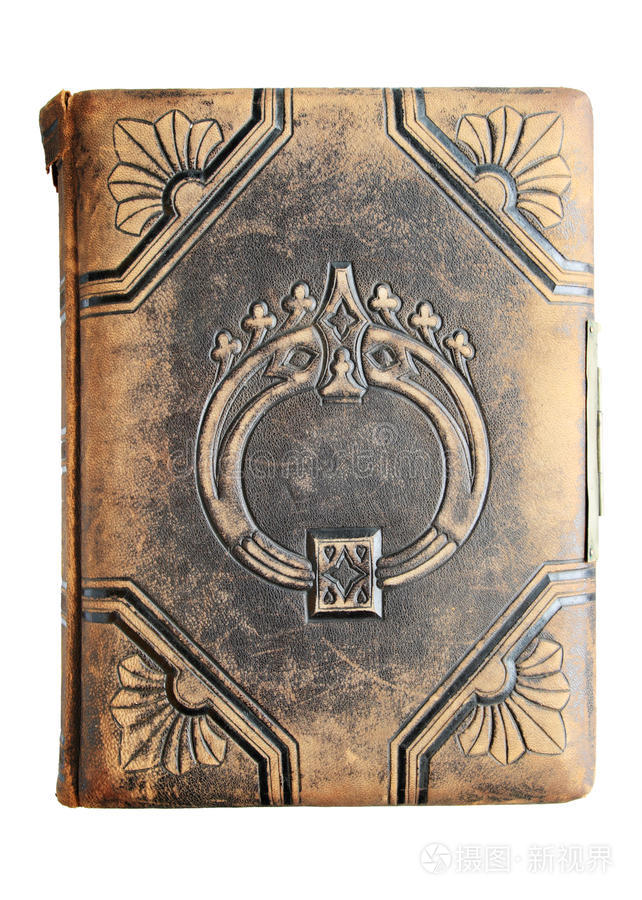 孤立的古董皮书