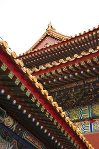 北京紫禁城屋顶详图