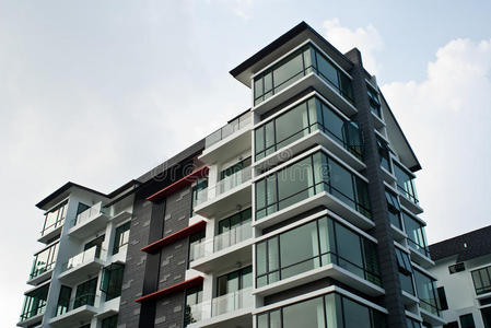 现代建筑外观照片