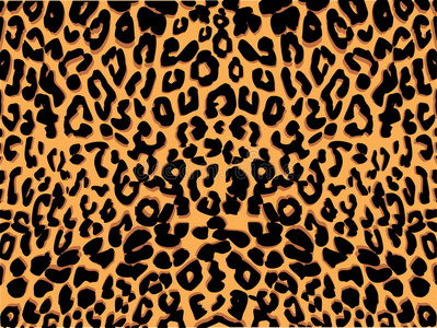 豹纹背景图片
